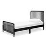 Davinci Jenny Lind Twin-Bed with Wood Spindle Posts in Ebony-Mattress Support Slats Included