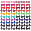 Insowni 120 Pack Flower Mini Hair Claw Clips Small Bang Barrettes For Baby Girls Toddlers Teens Kids