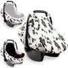 Baby Car Seat Cover,Infant Car Seat Cover for Boys Girls,Car Window Shade for Baby,Breathable & Soft, Bear