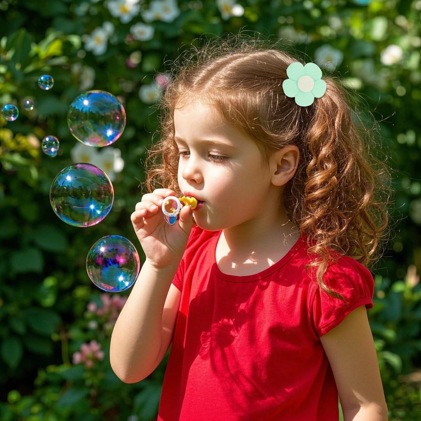 Aco-Uint Toddler Hair Ties 34 Pack Soft Hair Bands For Little Girls Elastics Baby Hair Ties No Damage Cute Candy Colorful Pony T