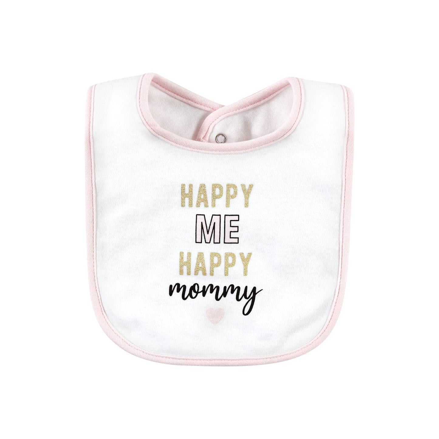 Hudson Baby Unisex Baby Cotton Bibs, Mamas Mini, One Size