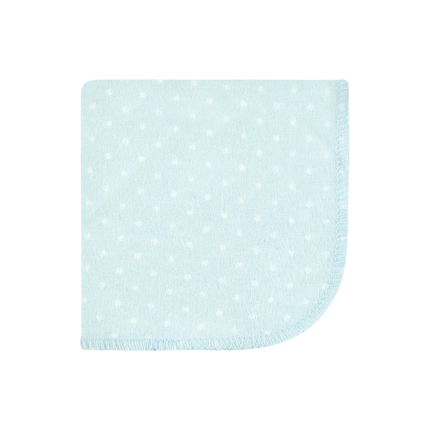 Hudson Baby Unisex Baby Flannel Cotton Washcloths, Lemon Daisy 10 Pack, One Size