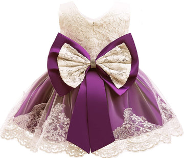 Jup Elle Toddler Flower Girl Dress,Christmas Wedding Party Birthday Earster Sleeveless Dresses Below Knee Length Tutu Tulle Danc