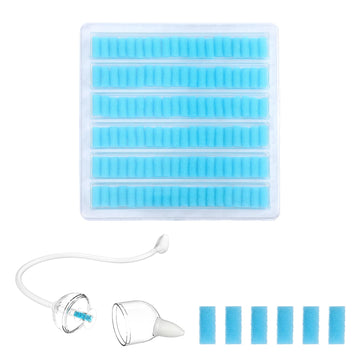 Grownsy 120 Pcs Premium Nasal Aspirator Hygiene Filters For Grownsy/Nosefrida/Neilmed /Molucky/Mr. Pen Nasal Aspirator And Other
