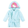 Hudson Baby Unisex Baby Plush Animal Face Bathrobe, Mermaid, 0-9 Months