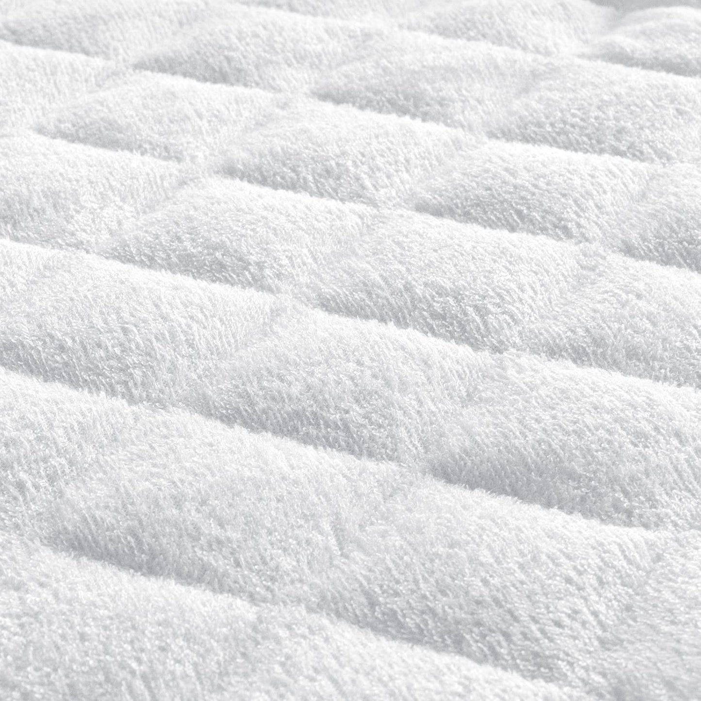 Changing Pad Liner Bassinet Liner Waterproof, Warm On Baby'S Back Terry Thick Cushion 3 Count (13'X26', White), Washable And R