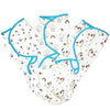 Ziggy Baby Swaddle Blanket Wrap Set 3 Pack Unicorn, Rainbow, Cupcake