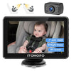 Itomoro Baby Car Camera, 7'' Hd 1080P Car Camera For Baby Display, Infrared Night Vision Function Car Baby Camera With 150 Wide
