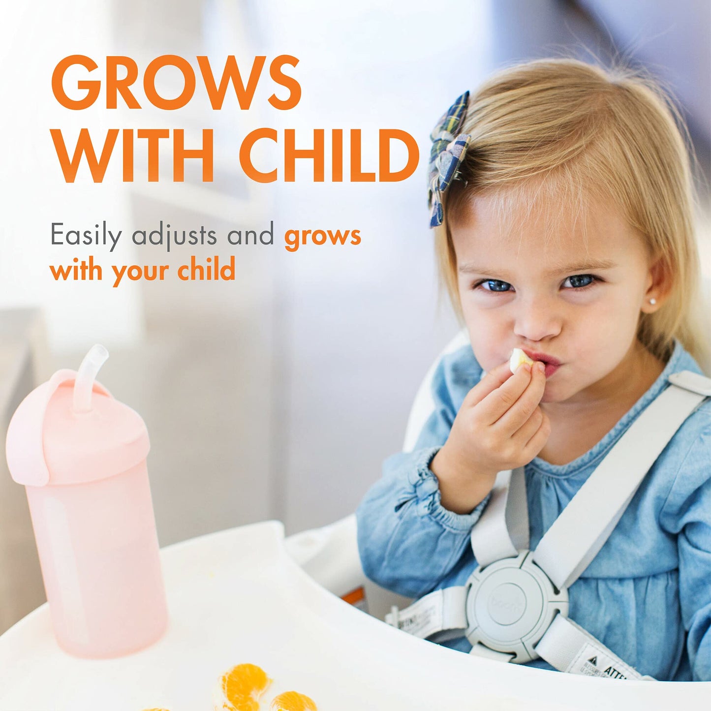 Boon Highchair Straps - Replacement Straps For Grub, Flair & Most 5-Point Highchairs