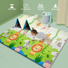 UANLAUO Foldable Baby Play Mat, Extra Large Waterproof Activity Playmats for Babies,Toddlers, Infants, Play & Tummy Time, Foam B