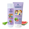 Healthbest Tear Free Kids Shampoo & Conditioner Combo Watermelon 200Ml Each Gentle Daily Hair Care For Boys And Girls Age 3 To 1