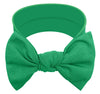 Babygiz Baby Girl Headbands-Infant,Toddler Cotton Handmade Hairbands With Bows Child Hair Accessories (Spring Green)