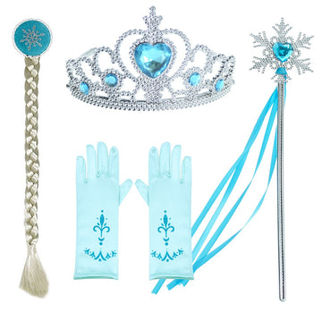 Princess Costumes Fancy Party Birthday,Christmas Dress Up For Little Girls With Accessories 3T 4T (110)