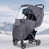 Baby Stroller Cold Weather Shield Winter Universal Windproof Stroller Rain Cover Protection Travel Baby Pram Rain Cover Pushchai
