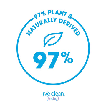 Live Clean Baby Soothing Relief Wash, 10 Oz