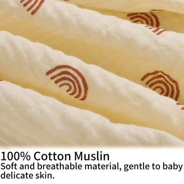 Muslin Nursing Pillow Cover Soft 100% Cotton Feeding Pillow Slipcover Fits Standard Infant Nursing Pillow Or Positioner For Boy