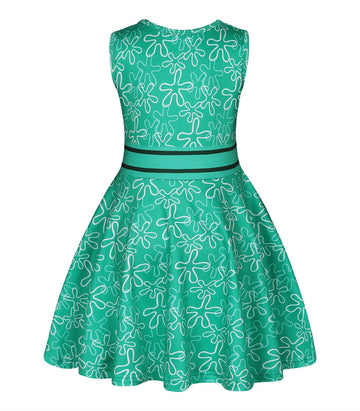 Henzworld Little Girls Disgust Costume Dress Toddler Sleeveless Inside And Out Dress Up Skirt Birthday Party Dress Halloween Cos