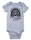 Unicomidea Grandpa In Heaven Bodysuit Gender Neutral Clothing 6-9 Months Funny Infant Girls Romper Hand Picked For Earth Outfits