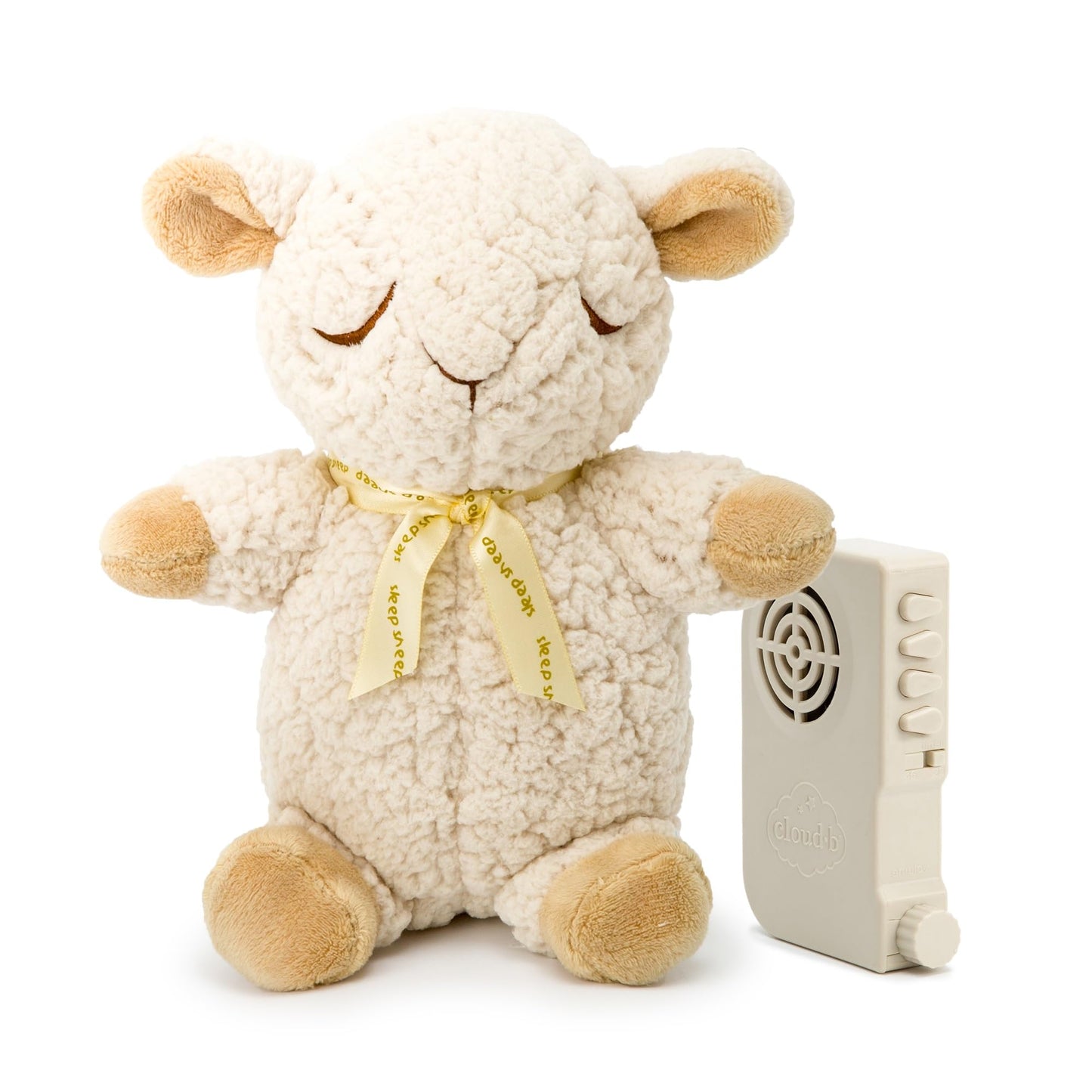 Cloud b Sound Machine with White Noise Soothing Sounds | Adjustable Settings & Auto-Shutoff | Ideal for Travel | Sleep Sheep On