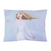 Disney Frozen Winter Cheer Lavender, Aqua And White Elsa Decorative Toddler Pillow