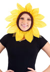 Fun Costumes Boy'S Sunflower Dreams Yellow Flower Hood Headpiece | Add Sunshine To Your Outfit | Halloween Accessory