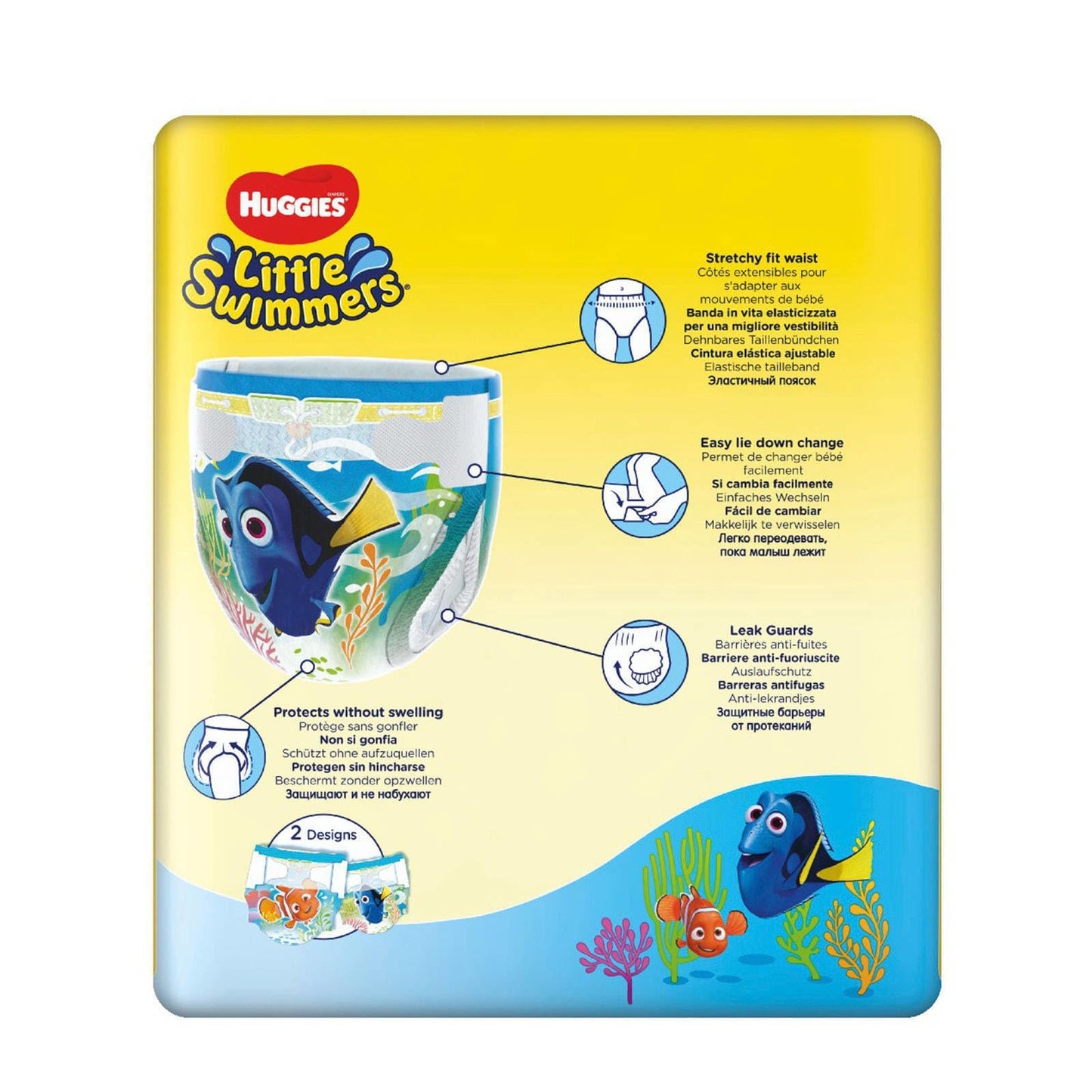 Huggies Little Swimmers Disposable Swim Diapers, X-Small (7Lb-18Lb.), 12-Count