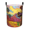 Pevtufa Beautiful African Woman Foldable Laundry Basket Organizer,Fabric Clothes Toy Storage Basket Nursery Hamper Storage Bin F