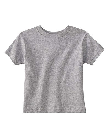 Rabbit Skins 5.5 Oz. Jersey Short-Sleeve T-Shirt (Rs3301) Heather, 3T