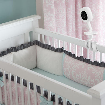 Itodos Baby Monitor Mount Compatible With Nanit Pro Smart Baby Monitor & Flex Stand, Versatile Twist Mount Without Tools Or Wall