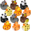 Rhode Island Novelty 2 Zoo Animal Rubber Duckies