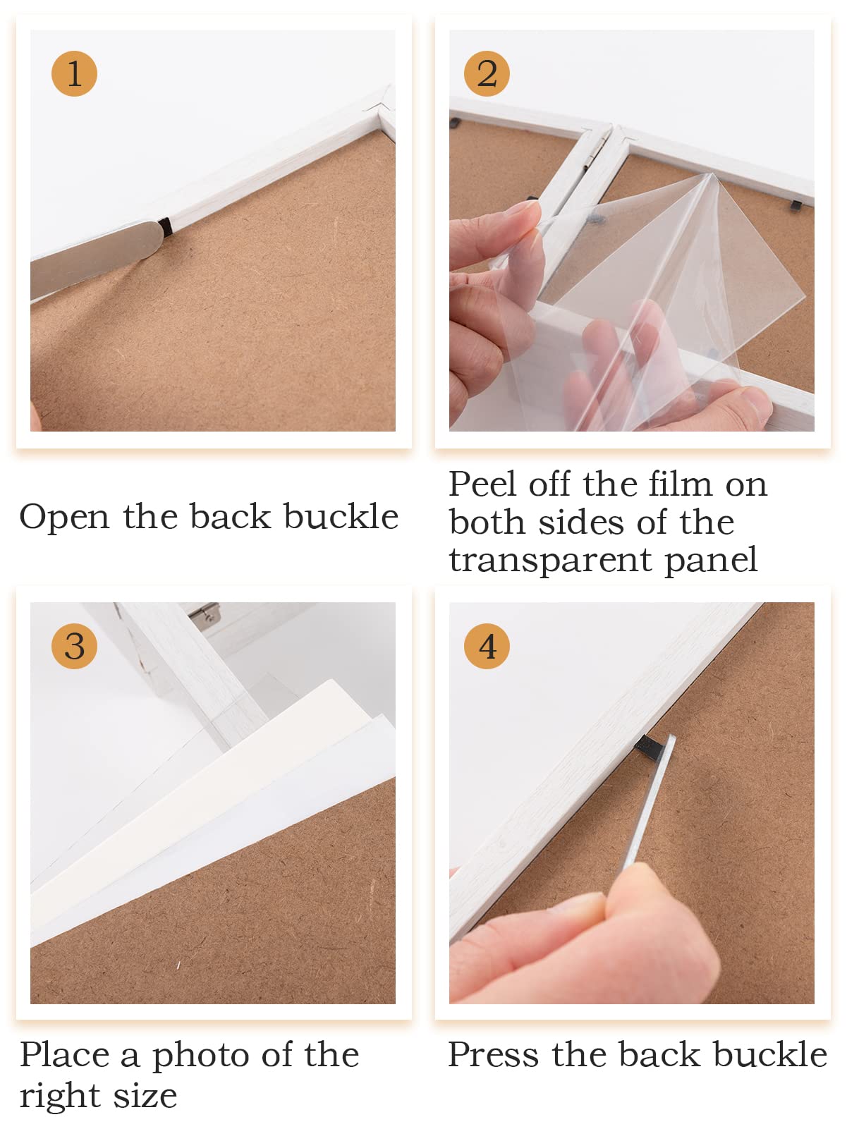 5 Folding Sonogram Picture Frame For Expecting Parents- 4.7 ' 6.8 ' Baby Ultrasound Picture Frame Natural Wood Sonogram Pre