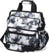 Nurse Mates Ultimate Nursing Bag | Multiple Compartments | Interior Laptop Compartment | Durable Zippers | Black & White Tie Dye