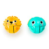 Bright Starts Giggables Roll & Chase Pals Crawling Toy, Lion & Elephant, Unisex, Infant to Toddler, 2-Pack