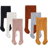 Cecorc Baby Tights - Thick Toddlers Girl Leggings-Seamless Cable Knit Cotton Stockings - Infants Pantyhose 6 Pack, 0-6 Months, W
