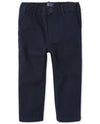 The Children'S Place Baby Boys' And Toddler Stretch Chino Pants, New Navy Single, 12-18 Months