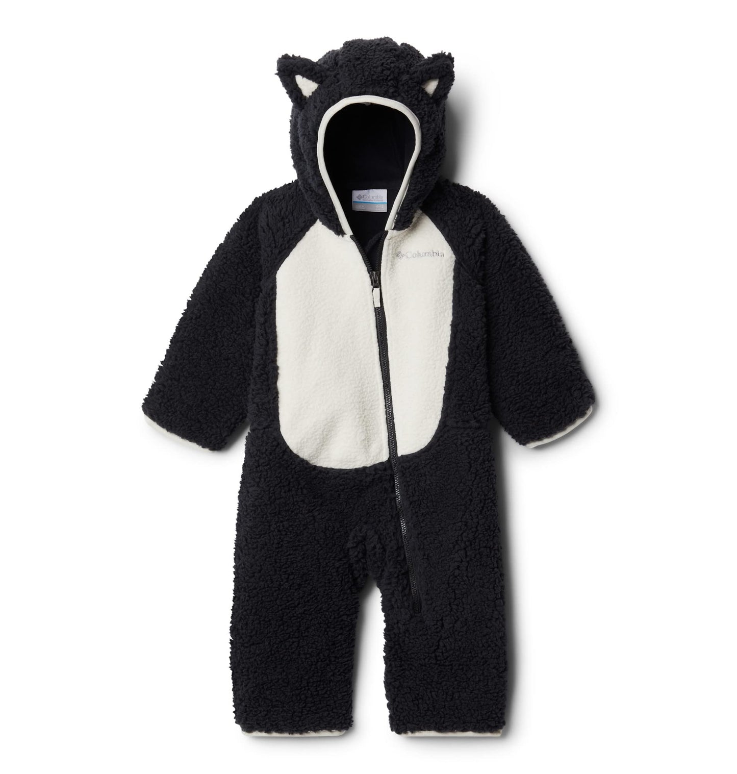 Columbia Baby Foxy Baby Sherpa Bunting, Black/Chalk, 18/24