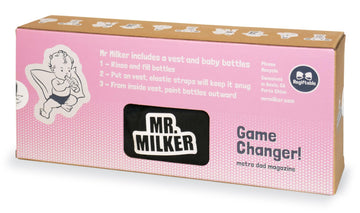 Mr. Milker - Now Men Can Breastfeed. Baby Shower Gag, New Dad Funny, Fathers Day Gift