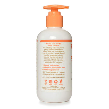 Little Twig Baby Wash, Natural Plant Derived Formula, Tangerine, 8.5 Fl Oz