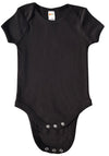 Earth Elements Baby Short Sleeve Bodysuit 12-18 Months Black