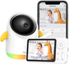 Baby Monitor with Camera and Audio WiFi/No WiFi: Baby Monitor WiFi Smartphone APP Control NightVision 4.3 Screen Smart Video Ba