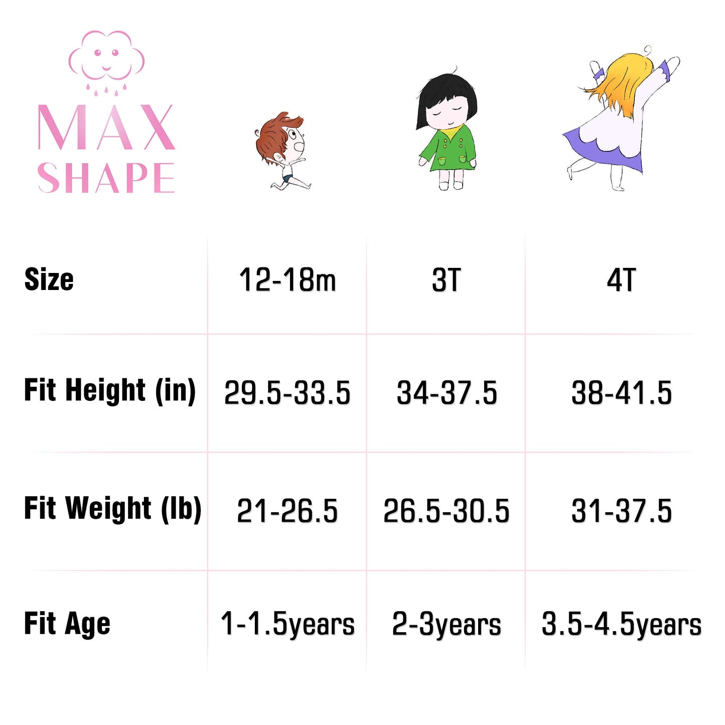 Potty Training Pants Girls 2T,3T,4T,Toddler Training Underwear For Baby Girls 4 Pack White 5T