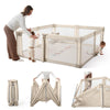 Foldable Baby Playpen,Portable Indoor & Outdoor Playpen for Babies and Toddlers,59 x79 Extra Large Play Pen with Gate,Collap