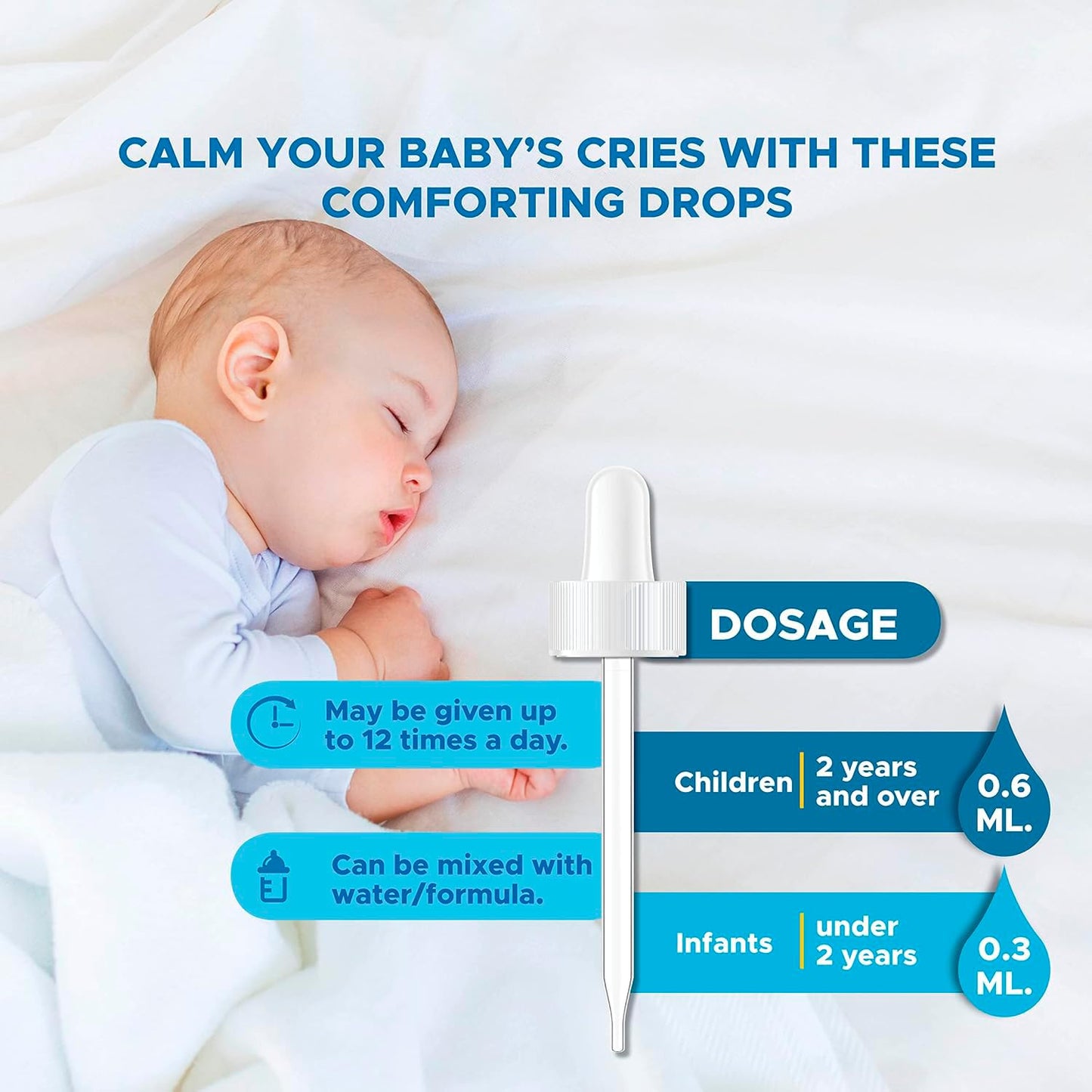 Puregen Labs Infants Gas Relief Drops Stomach Relief Gas For Infants, Babies And Toddlers | Simethicone 20Mg Gas Relief Drops |