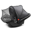 Universal Car Seat Canopy, Baby Car Seat Cover, Mosquito Net with 2-Way Zipper - Breathable Mesh Infant Bug Net for Baby Car Sea
