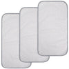 Bluesnail Ultra Soft And Absorbt Quilted Waterproof Changing Pad Liner 3Pk (Gray)