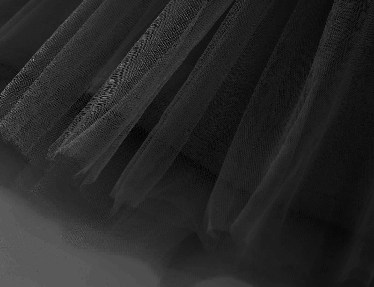 Twkioue Toddler Baby Girl Tutu Tulle Dress Sleeveless Fluffy Cute Party Sundress 817 Black 100