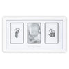 Felt Like Sharing Baby Hand and Footprint Kit, White Frame, Baby Footprint Kit