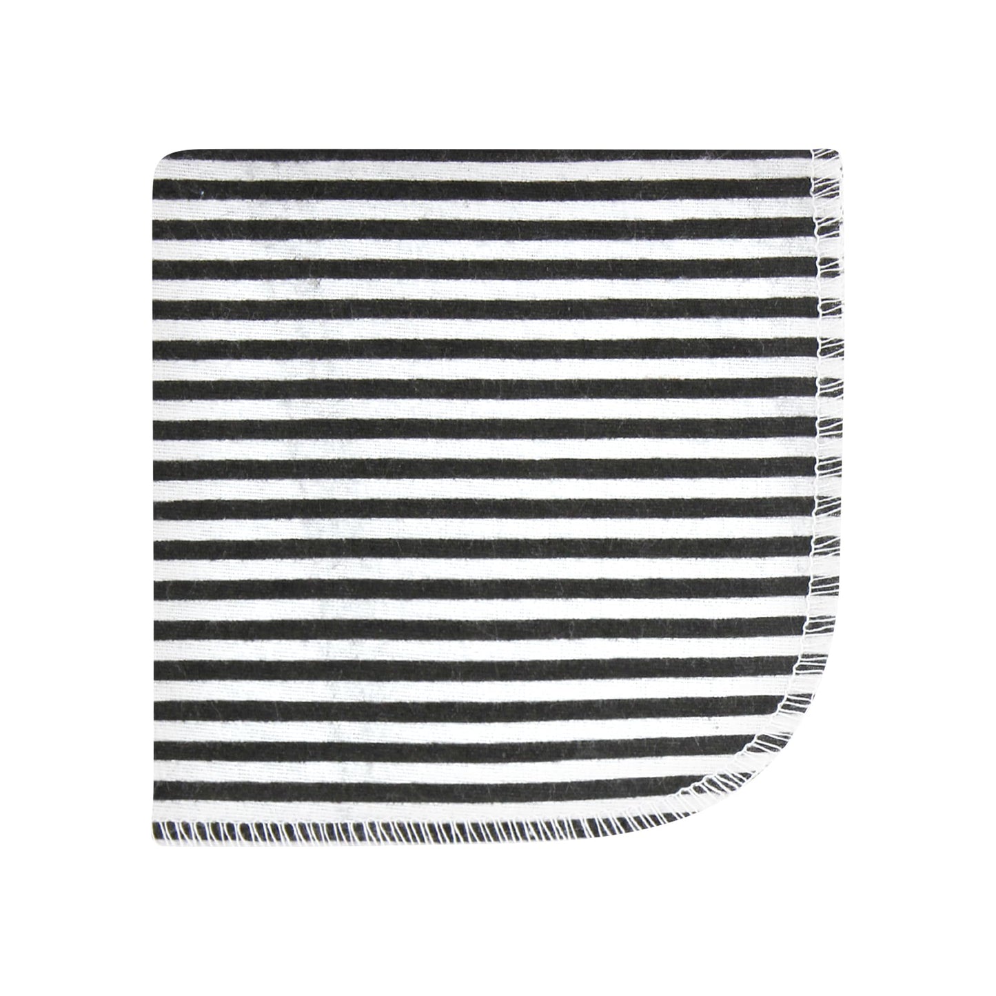 Hudson Baby Unisex Baby Flannel Cotton Washcloths, Happy Planets 10 Pack, One Size