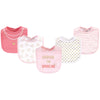Little Treasure Unisex Baby Cotton Bibs, Sparkling, One Size