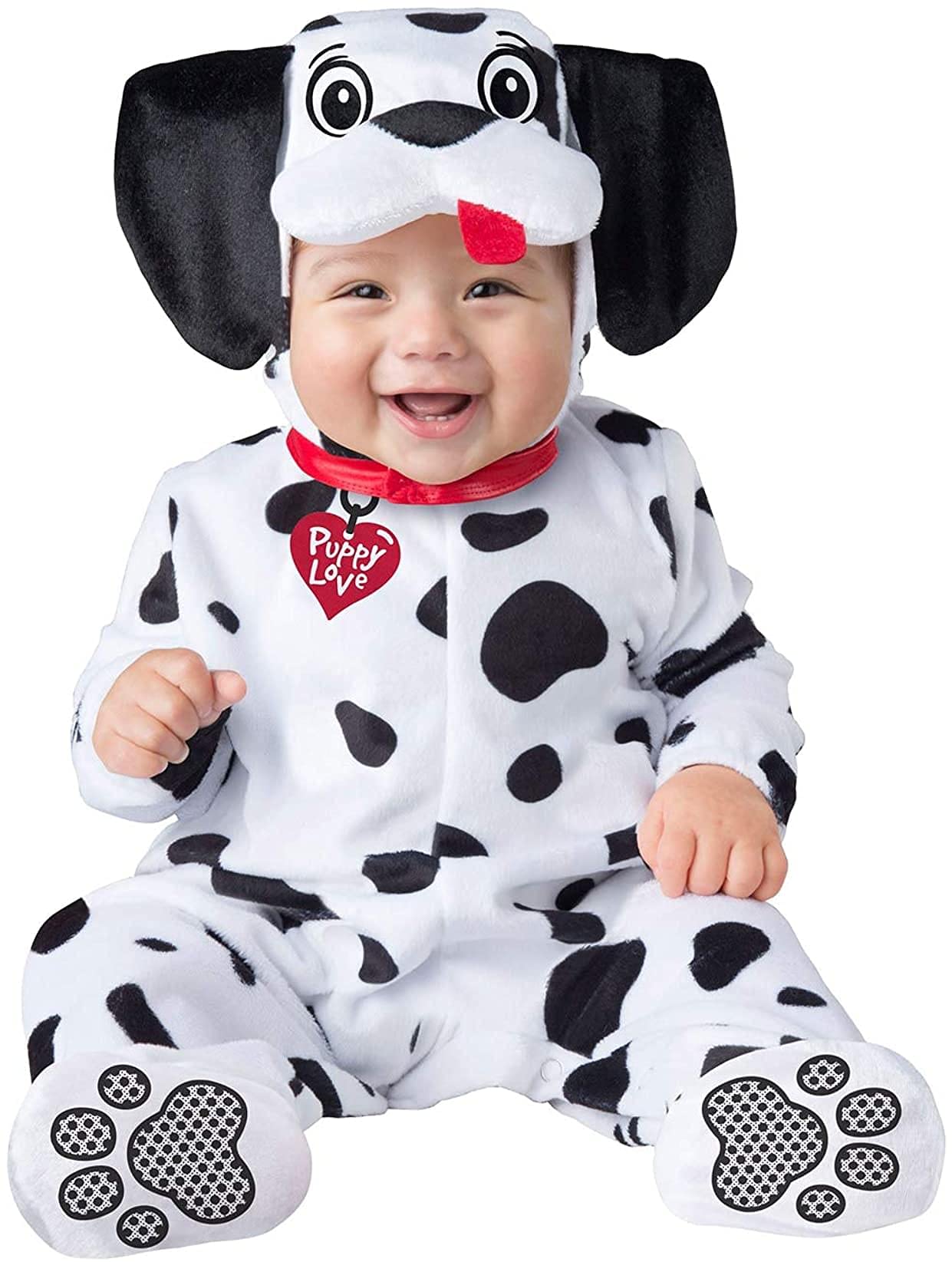 Dalmatian Puppy Dog Baby Costume S6-12Mo